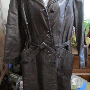 Woman's Leather Coat